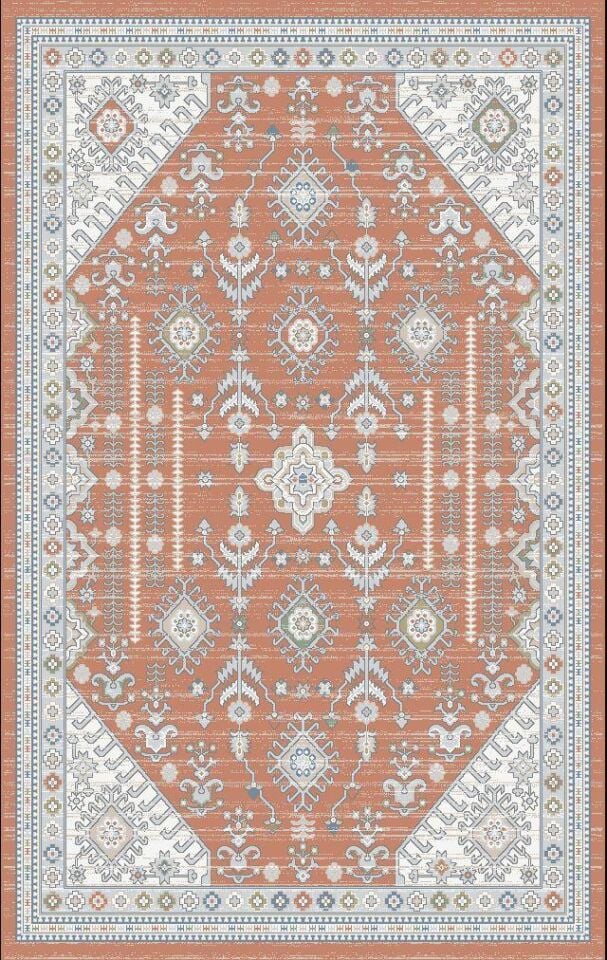 Home Dream Authentic Salon, Mutfak , Oturma Odası ve Çocuk Odası Halısı N0104A Terra