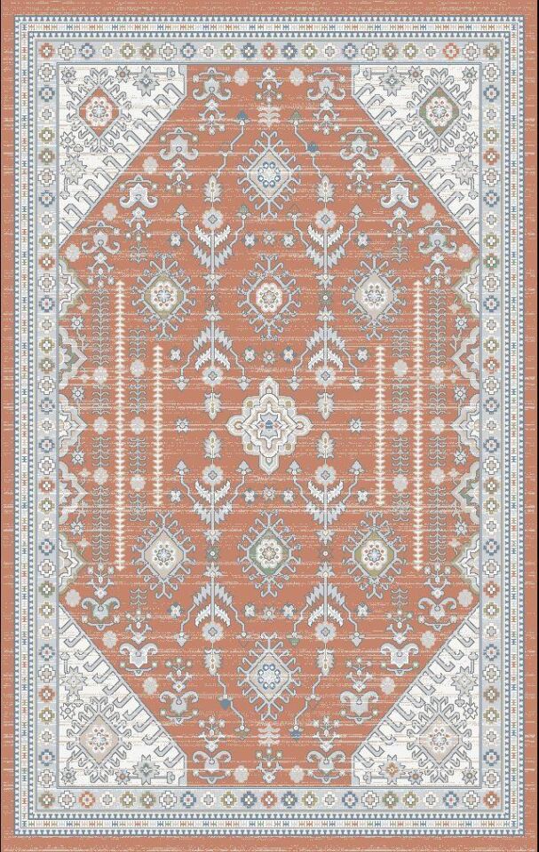 Home Dream Authentic Salon, Mutfak , Oturma Odası ve Çocuk Odası Halısı N0104A Terra