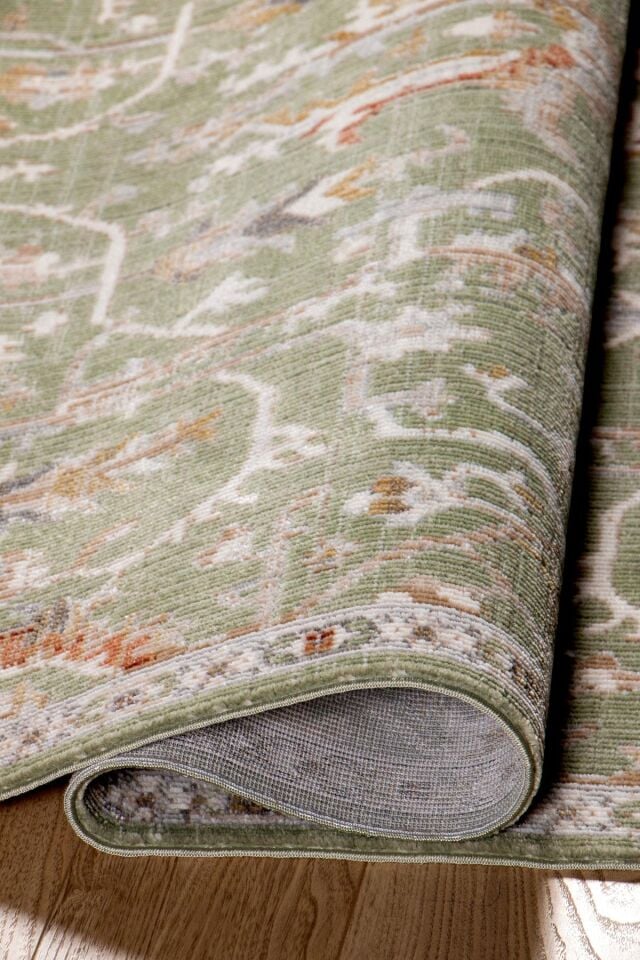 Home Dream Authentic Salon, Mutfak , Oturma Odası ve Çocuk Odası Halısı N0089B Yeşil