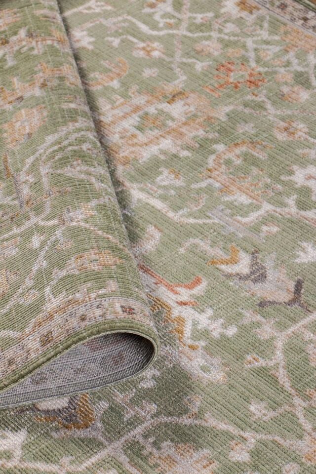 Home Dream Authentic Salon, Mutfak , Oturma Odası ve Çocuk Odası Halısı N0089B Yeşil