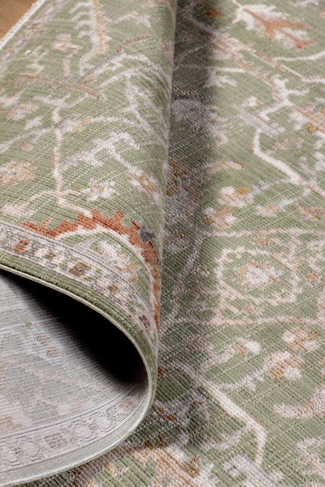 Home Dream Authentic Salon, Mutfak , Oturma Odası ve Çocuk Odası Halısı N0089B Yeşil