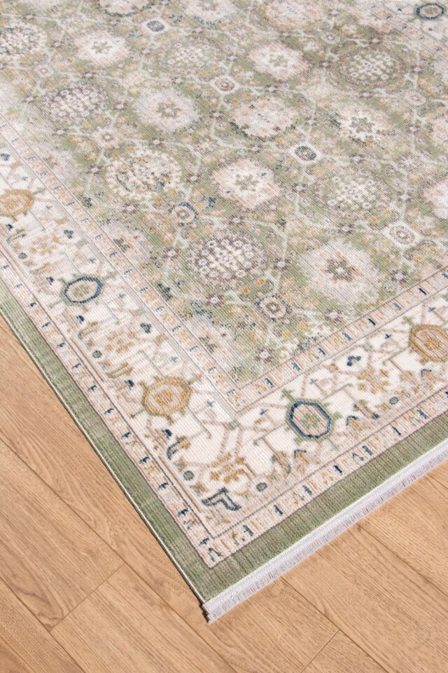 Home Dream Authentic Salon, Mutfak , Oturma Odası ve Çocuk Odası Halısı G0680A Yeşil