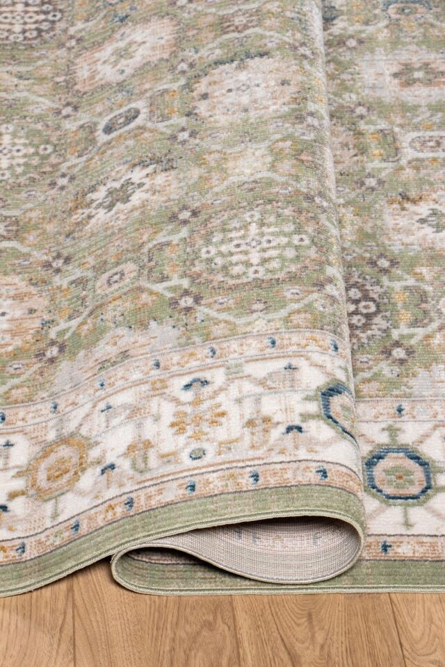 Home Dream Authentic Salon, Mutfak , Oturma Odası ve Çocuk Odası Halısı G0680A Yeşil