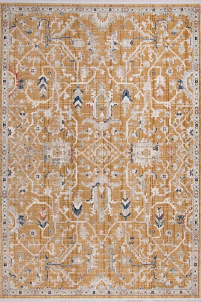 Home Dream Authentic Salon, Mutfak , Oturma Odası ve Çocuk Odası Halısı N0089B Altın