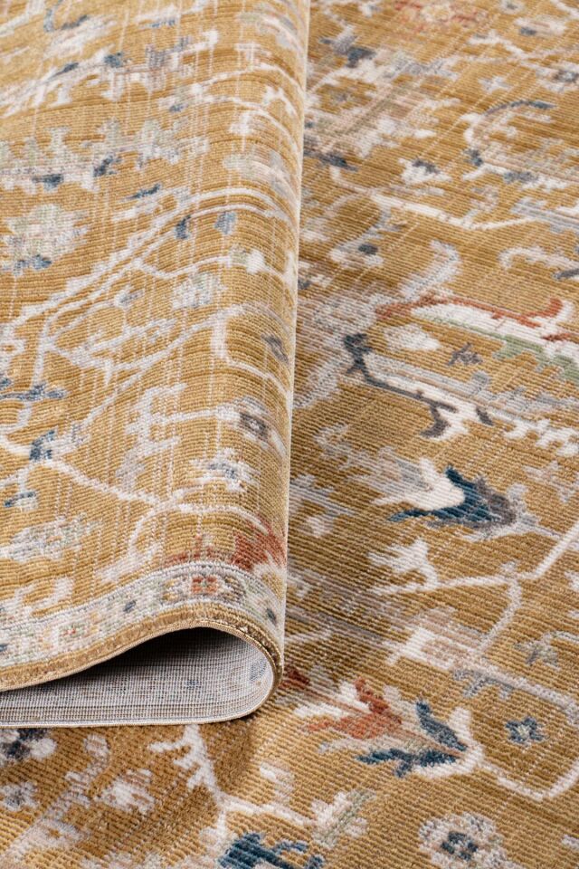 Home Dream Authentic Salon, Mutfak , Oturma Odası ve Çocuk Odası Halısı N0089B Altın 120 X 180 D