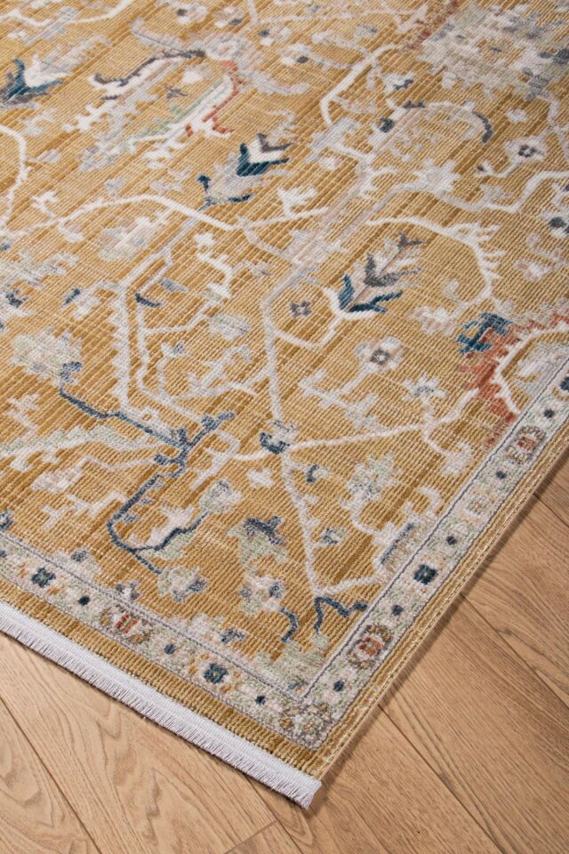 Home Dream Authentic Salon, Mutfak , Oturma Odası ve Çocuk Odası Halısı N0089B Altın 120 X 180 D