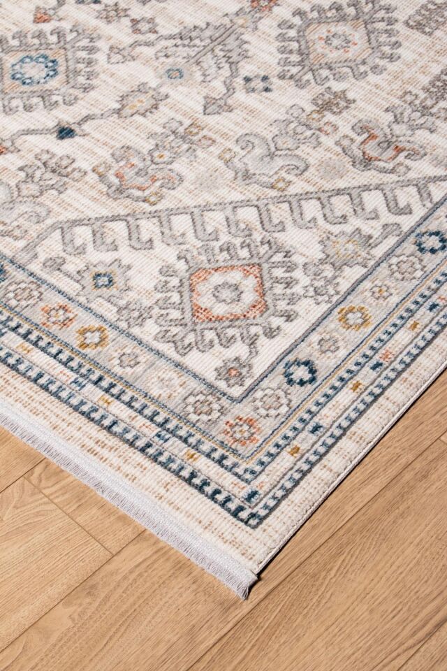 Home Dream Authentic Salon, Mutfak , Oturma Odası ve Çocuk Odası Halısı N0104A Krem