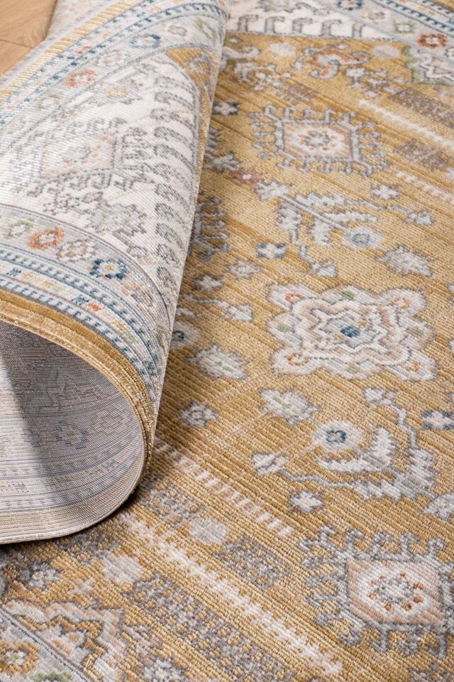 Home Dream Authentic Salon, Mutfak , Oturma Odası ve Çocuk Odası Halısı N0104A Altın