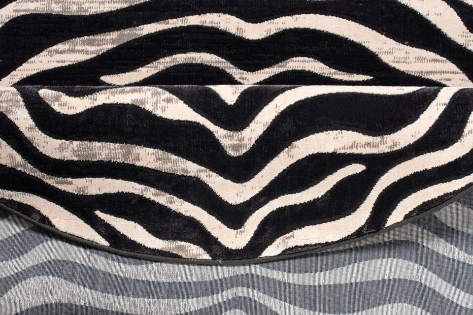 Home Dream Lykia Siyah Beyaz Modern Halı LYK011