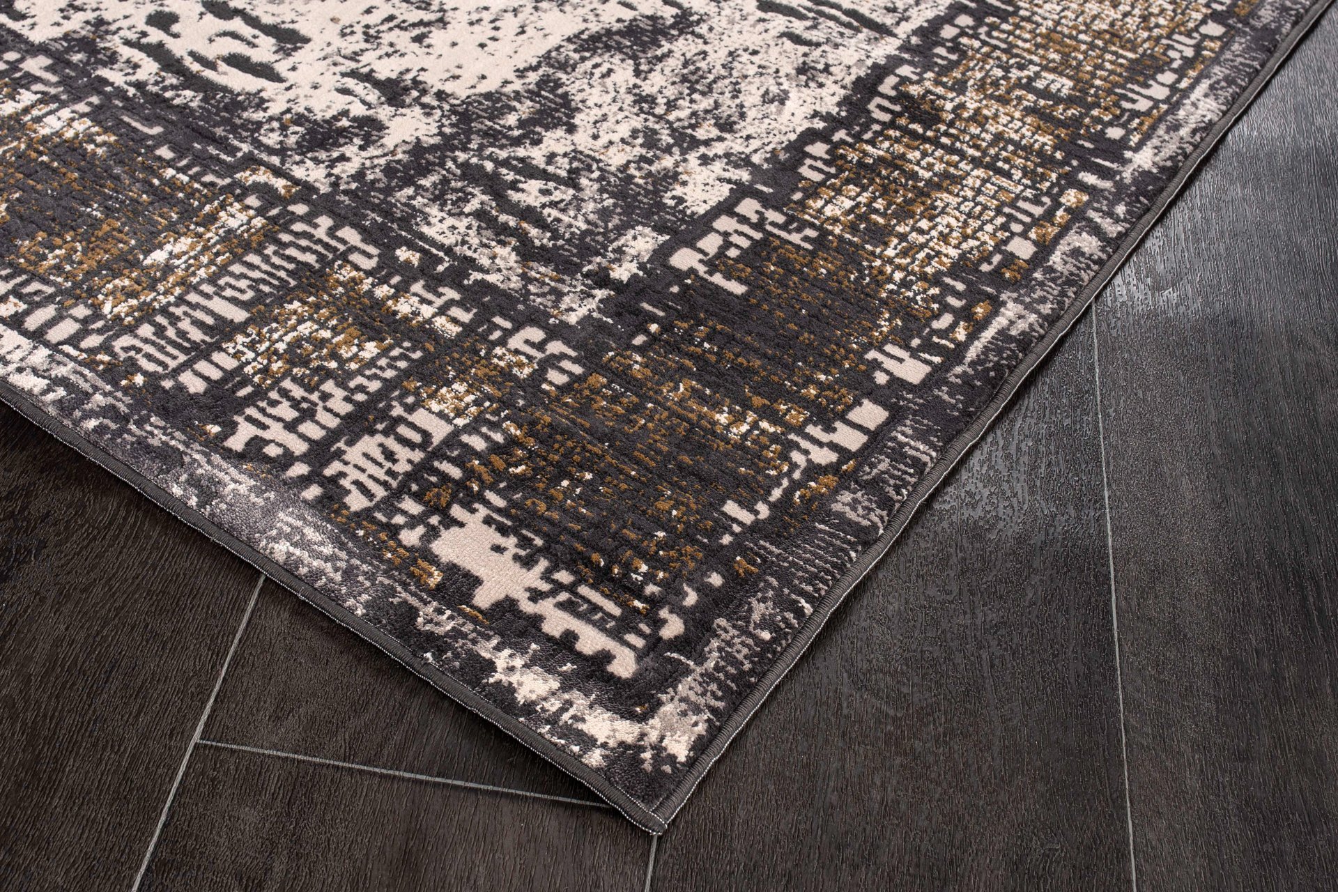 Home Dream Lykia Gri Gold Modern Halı LYK012