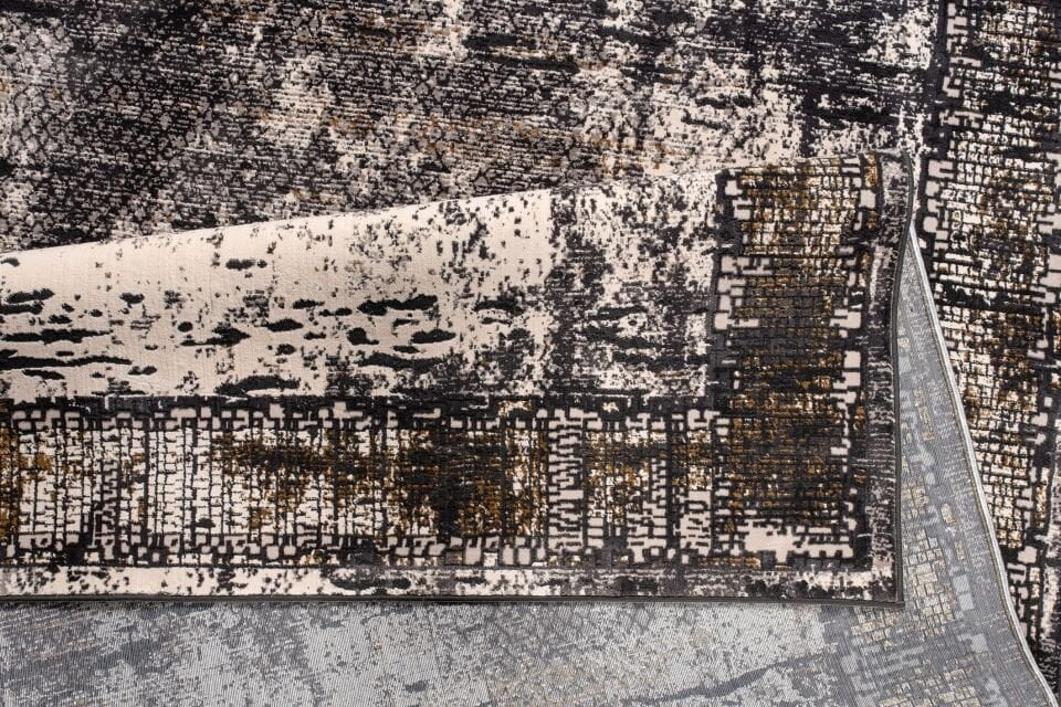 Home Dream Lykia Gri Gold Modern Halı LYK012