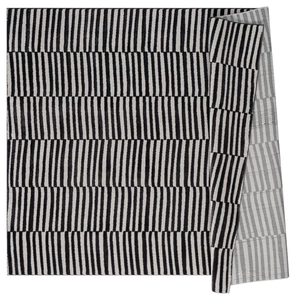 Home Dream Lykia Siyah Beyaz Modern Halı LYK004