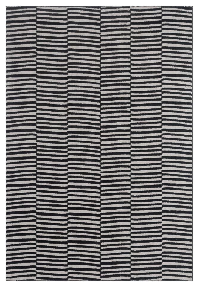 Home Dream Lykia Siyah Beyaz Modern Halı LYK004