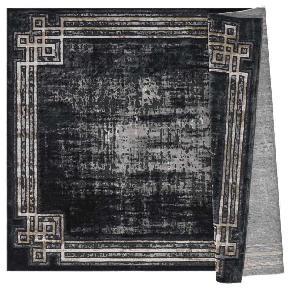 Home Dream Lykia Antrasit Gold Modern Halı LYK006