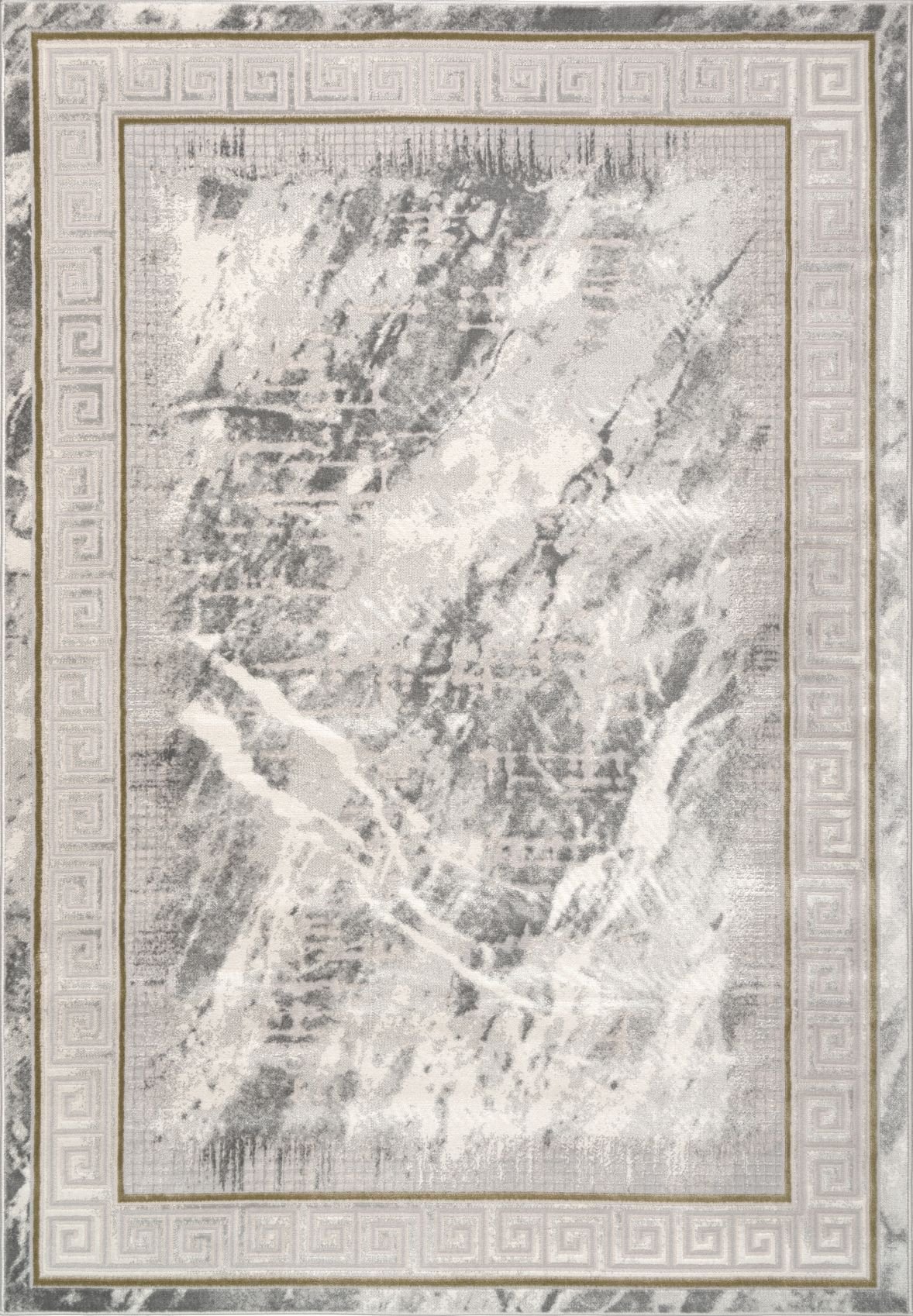 Home Dream Cresta Gri Gri Modern Halı CRS001 120 X 300 cm