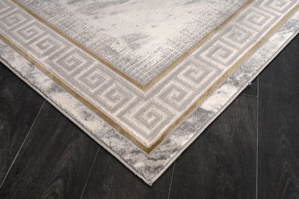 Home Dream Cresta Gri Gri Modern Halı CRS001 120 X 300 cm