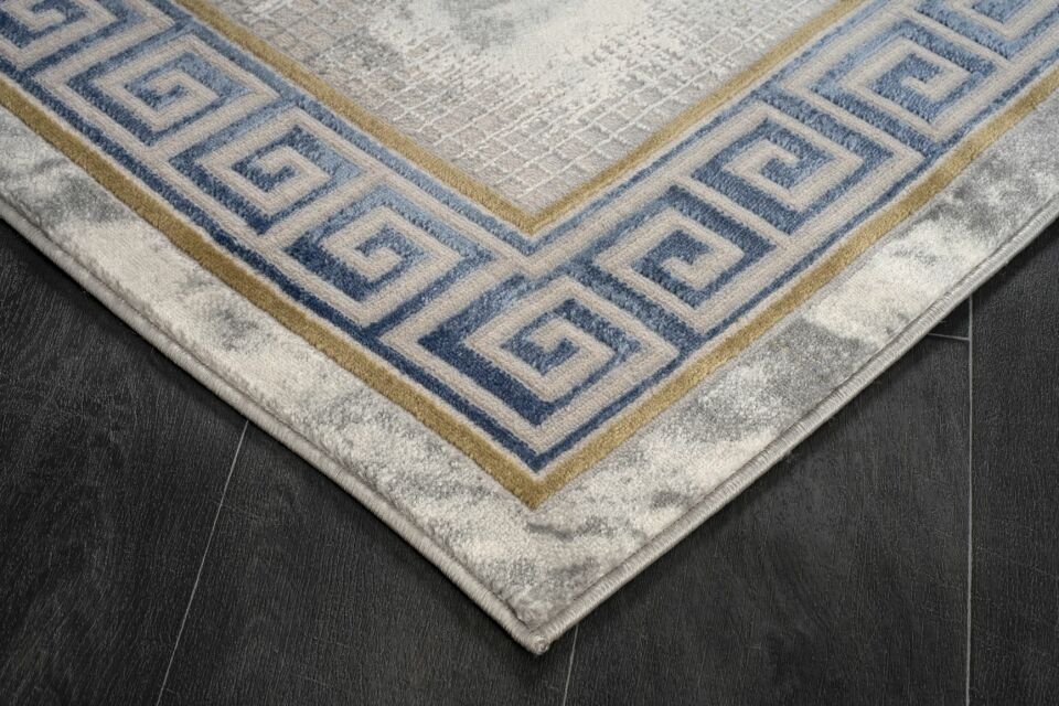 Home Dream Cresta Gri Mavi Modern Halı CRS001