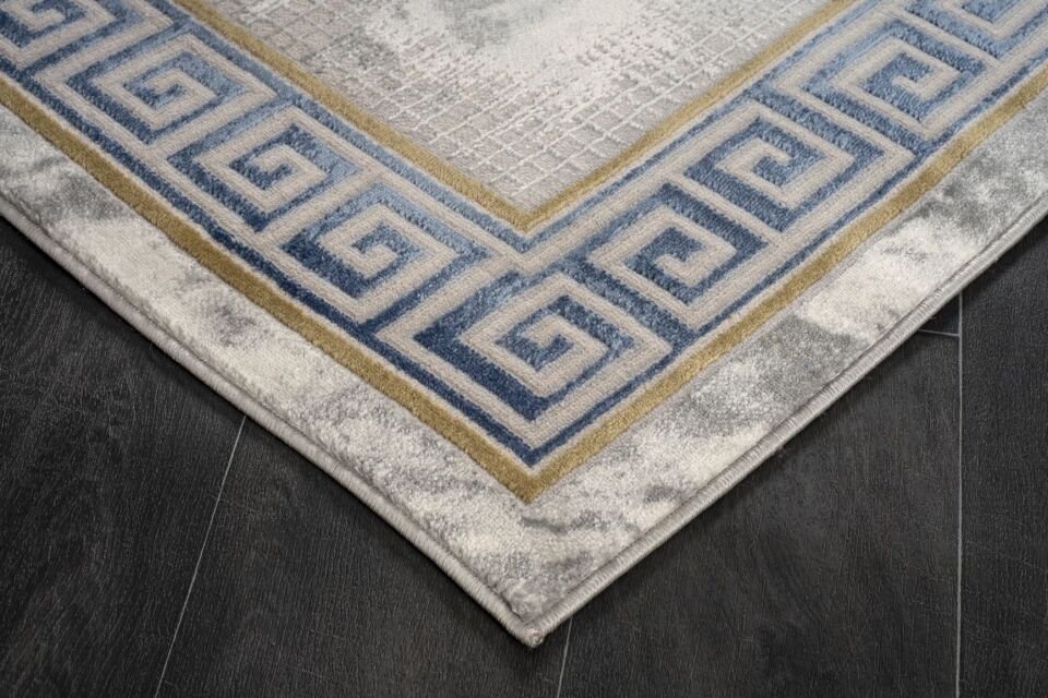 Home Dream Cresta Gri Mavi Modern Halı CRS001