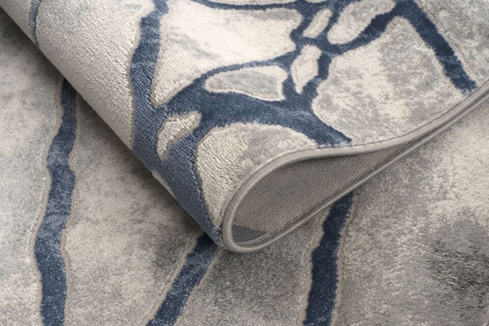 Home Dream Cresta Gri Mavi Modern Halı CRS003