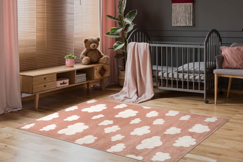 Home Dream Daymode Pembe Krem Çocuk Halısı DYM004