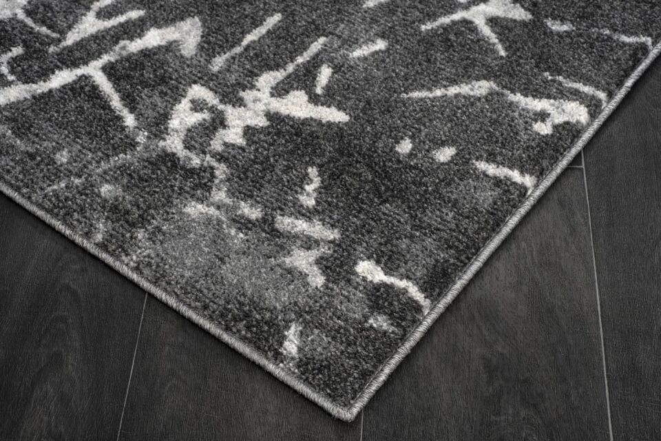 Home Dream Daymode Siyah Krem Modern Halı DYM005