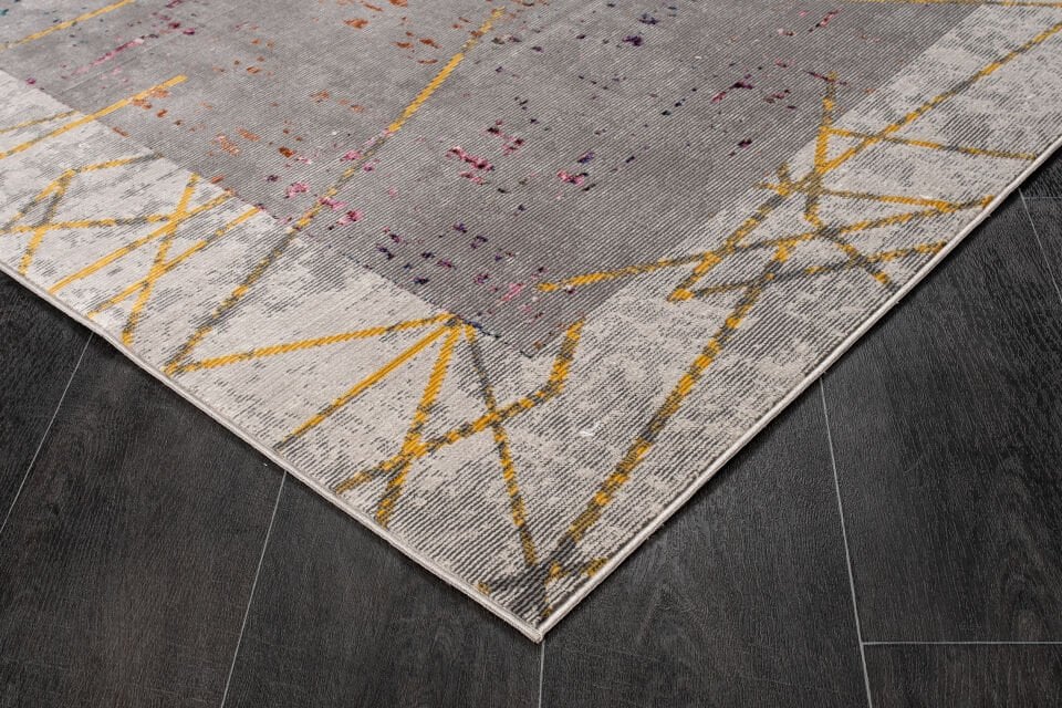 Home Dream FREEMIND Gri Modern Halı FRM001