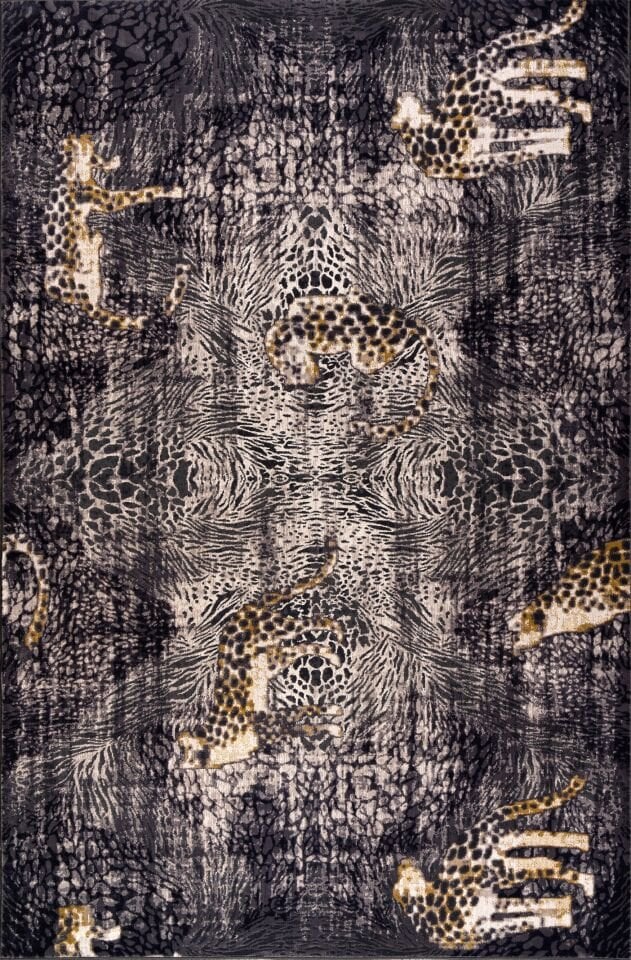 Home Dream Lykia Siyah Gold Modern Halı LYK013