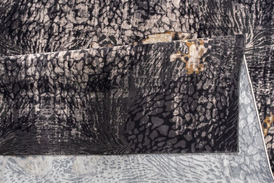 Home Dream Lykia Siyah Gold Modern Halı LYK013