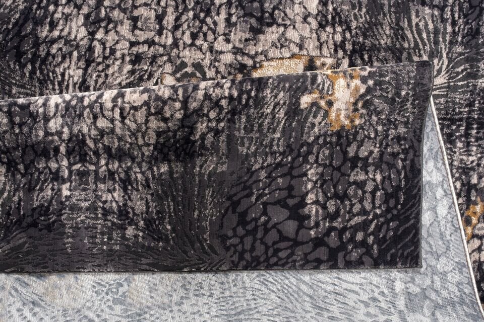 Home Dream Lykia Siyah Gold Modern Halı LYK013