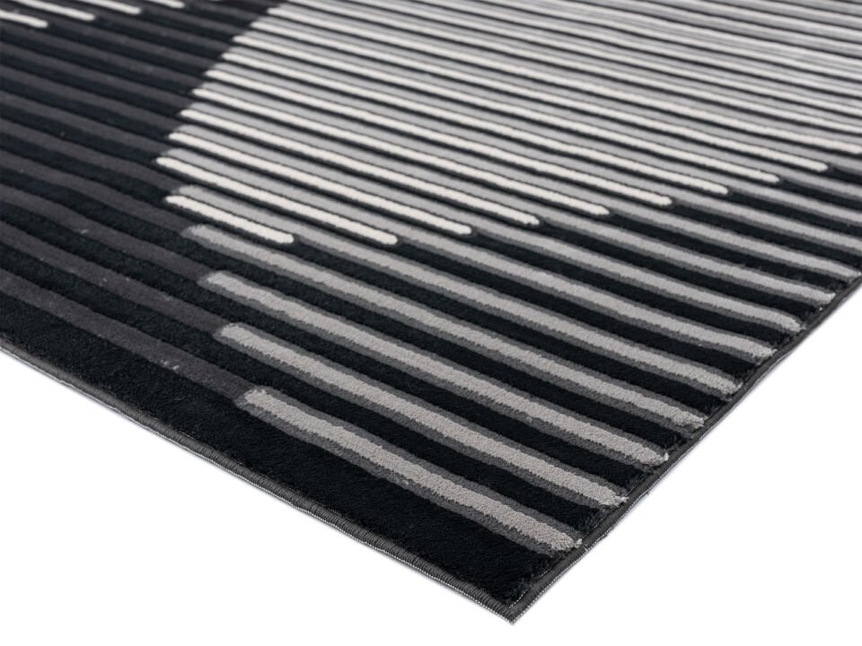 Home Dream Lykia Siyah Gri Modern Halı LYK014