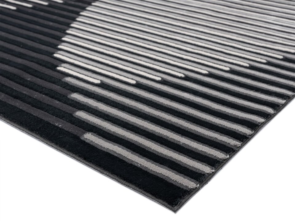 Home Dream Lykia Siyah Gri Modern Halı LYK014