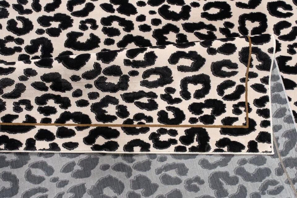 Home Dream Lykia Siyah Beyaz Modern Halı LYK016