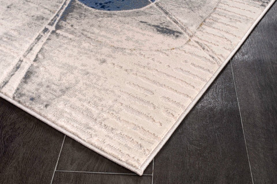 Home Dream Cresta Gri Mavi Modern Halı CRS007