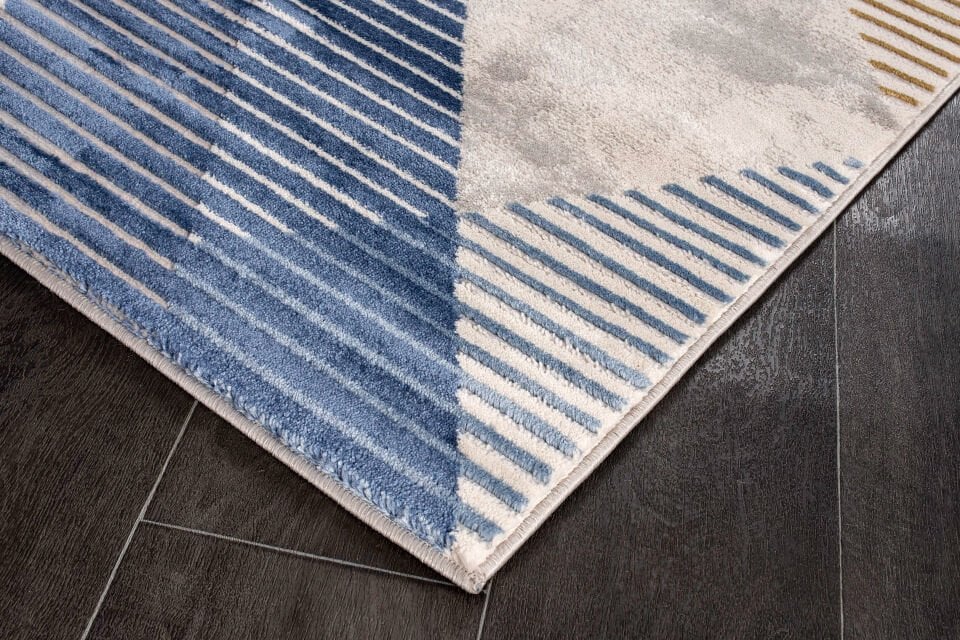 Home Dream Cresta Gri Mavi Modern Halı CRS010